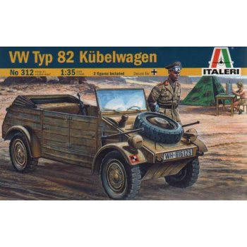 Italeri Model Kit military 0312 VW Typ 82 KUBELWAGEN 1:35