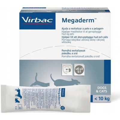 Virbac Megaderm 28 x 4 ml do 10 kg – Zbozi.Blesk.cz