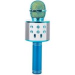 Verk 01377 Karaoke Bluetooth mikrofon 1800mAh modrá – Zboží Mobilmania