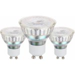 Eglo LED-SCOB žárovka GU10 4,5W 345lm 3000K 50 x 52 mm čirá 3 ks – Zboží Mobilmania