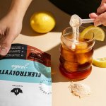 Puhdistamo Electrolyte Powder lemon cola 240 g + láhev 500 ml – Hledejceny.cz