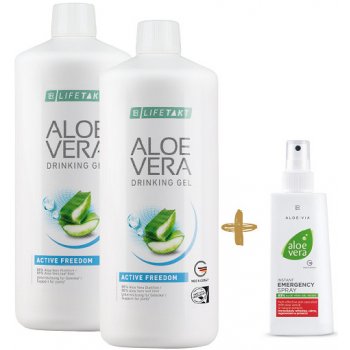 LR LIFETAKT Aloe Vera Active Freedom 2 x 2000 ml + Sprej první pomoci od 1  099 Kč - Heureka.cz