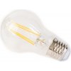 Žárovka Tesla žárovka LED filament klasik E27, 7,2W, teplá bílá