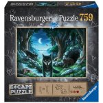 Ravensburger Únikové EXIT Vlk 759 dílků – Zboží Mobilmania