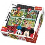 Trefl 4v1 Mickey Mouse a přátelé v parku 35,48,54,70 dílků – Sleviste.cz