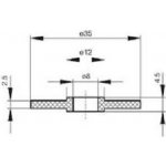 podložka 8x35 PVC gumová těsnící EPDM pro střešní krytinu V11 – Sleviste.cz