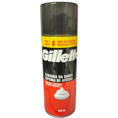 Gillette pěna regular normal 400 ml XXL – Sleviste.cz