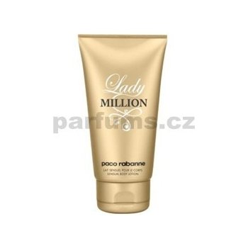 Paco Rabanne Lady Million tělové mléko 150 ml