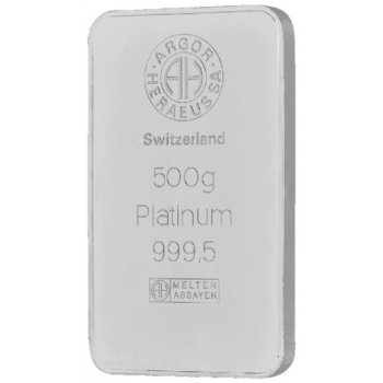 Argor-Heraeus platinový slitek 500 g