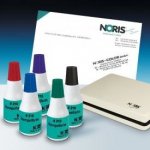 Noris Razítková barva na hladký papír modrá 25 ml olejová – Zbozi.Blesk.cz