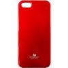 Pouzdro a kryt na mobilní telefon Apple Pouzdro Jelly Case Apple iPhone 4S červené