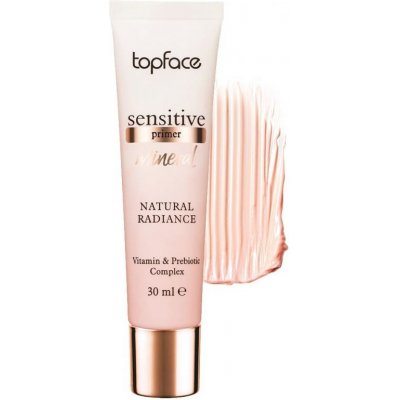 Topface Vegan Minerální podkladová báze Natural Radiance 30ml – Zboží Mobilmania