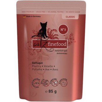 Petnature Catz Finefood 3 drůbeží 85 g