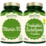 GreenFood Nutrition Probiotics Lactospore + Prebiotics 60 tablet – Hledejceny.cz