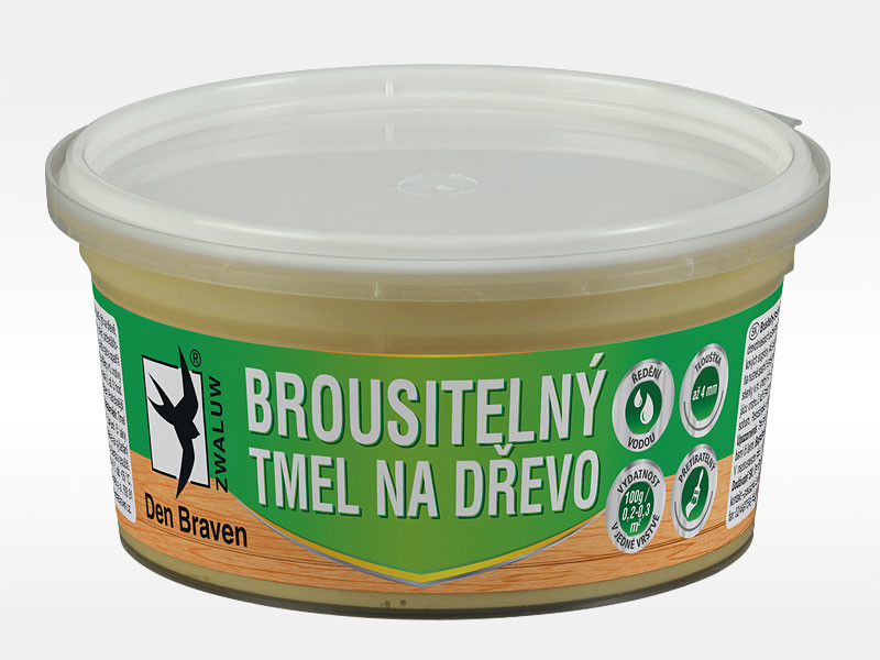 Den Braven Brousitelný tmel na dřevo 250g buk