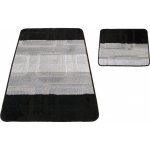 Nej-koberce Montana 04N černá 40x50 cm a 50x80 cm – Hledejceny.cz