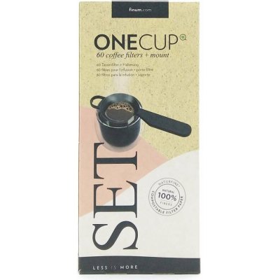 Finum Papírový filtr na kávu s plastovým držákem – Zboží Dáma