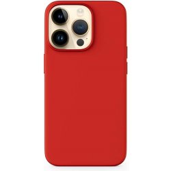 Pouzdro Epico Mag+ Silicone Case for iPhone 15 Pro Max MagSafe compatible - tmavě červené