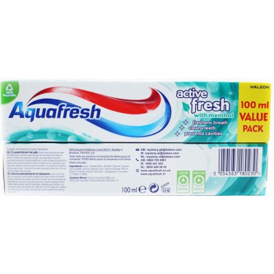 Aquafresh Active Fresh 100 ml – Hledejceny.cz