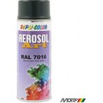 MOTIP DUPLI-COLOR AEROSOL ART nitro-kombi laková barva ve spreji RAL 7016 - antracitová šedá 400 ml mat – Zboží Mobilmania