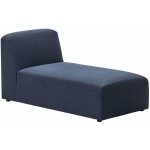 Kave Home Neom 152 cm tmavě modrá látková – Zboží Dáma