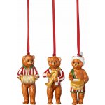 Villeroy & Boch 14-8331-6695 Vánoční ozdoby Nostalgic Ornaments medvídci, 3 ks. – Hledejceny.cz