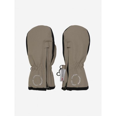 Dětské palčáky na zip EN FANT hnědé Fungi – Sleviste.cz