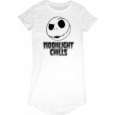 The Nightmare Before Christmas tričko Moonlight Chills white