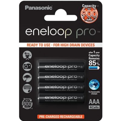 Panasonic Eneloop Pro AAA 930mAh 4ks 4HCDE/4BE – Zbozi.Blesk.cz