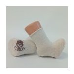Kojenecké ponožky JŮLINKA RULIČKOVÝ LEM Béžový melír – Zboží Dáma