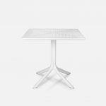 Nardi Plastový stůl na zahradu CLIP X 70x70 cm, Bianco – Hledejceny.cz