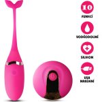 VšeNaSex.cz Bezdrátové vibrační vajíčko USB Pink Whale – Zboží Dáma