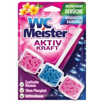 Glanz Meister WC Meister vůně exotické květy závěs do WC 45 g