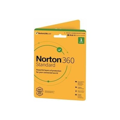 Norton 360 STANDARD 10GB 1US 1DE 1 rok (21419641) – Zboží Mobilmania