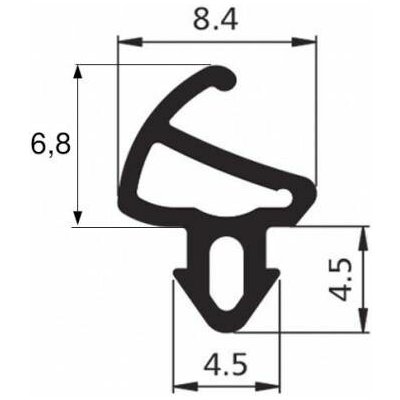 DAB Trade Těsnění DA-1150 Kommerling (EPDM) – HobbyKompas.cz