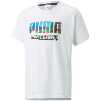 Puma PUMA x minecraft Relaxed Tee Kids – Zboží Dáma