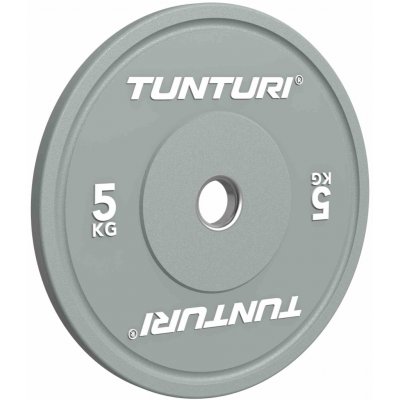 TUNTURI Kotouč pogumovaný Bumper Plate Platinum 5 kg 50 mm – Hledejceny.cz