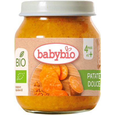 Babybio BIO Sladké brambory 130 g – Zboží Dáma