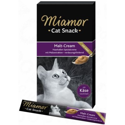 Miamor Cat Cream slad a sýr 6 x 15 g