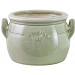 Kameninový květináč Brobacka Green Low 20x13 cm Strömshaga – Hledejceny.cz