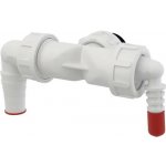 Dvojité kolínko Alca plast G1" / 8–23 s klapkami – Sleviste.cz