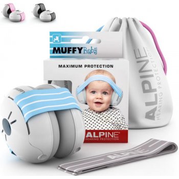 ALPINE hearing protection Alpine Muffy Baby - chrániče sluchu BLUE