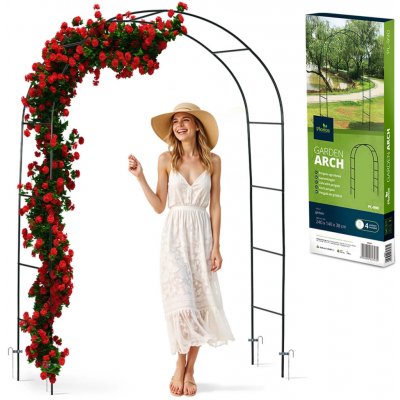 Zahradní oblouková pergola 240 cm Plonos PL-990 – Hledejceny.cz