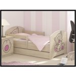 Babyboo Kočka 1x krátká 1x dlouhá zábrana se šuplíkem Růžová – Zboží Dáma