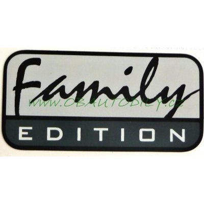 Škoda Octavia-Boční napis FAMILY EDITION 1U0853431Q 3Y9 | Zboží Auto