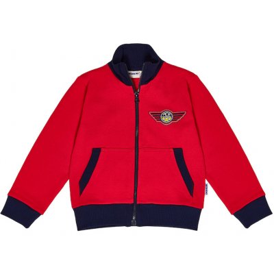 WINKIKI Chlapecká mikina Winkiki WKB 92581 červená – Sleviste.cz