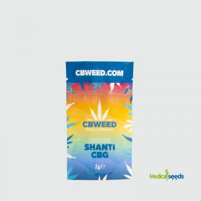 CBweed Shanti CBG 0,5% THC 2 g – Zboží Mobilmania