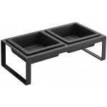 Yamazaki Pet misky Tower 4745 černé – Sleviste.cz