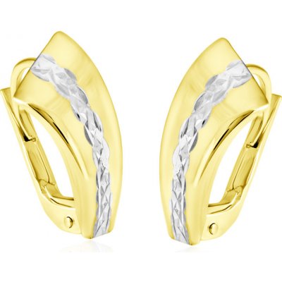 Gemmax Jewelry zlaté s diamantovým brusem GLECN4016