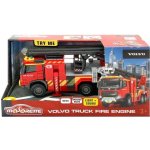 Majorette Volvo Truck Fire Engine se zvukem a světlem délka 19 cm – Zboží Mobilmania